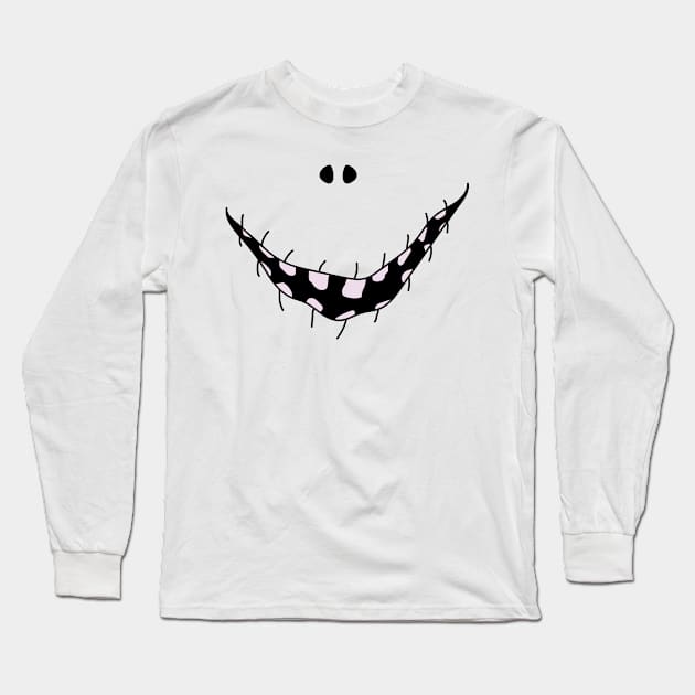 Sourire Squelette Long Sleeve T-Shirt by LesPetitsChefs